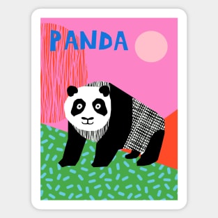 P is for Panda Sticker